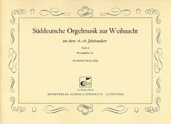 Süddeutsche Orgelmusik Heft1
